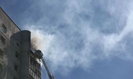 Gaisras Vingio gatvėje