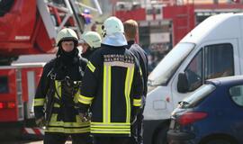 Gaisras Vingio gatvėje