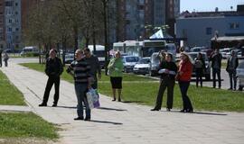 Gaisras Vingio gatvėje