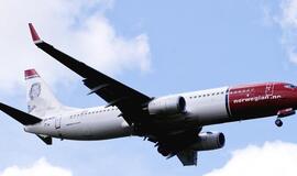 Po grasinimų apie padėtą bombą Norvegijos keleivinis lėktuvas neplanuotai leidosi Švedijoje