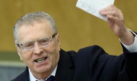 Vladimiras Žirinovskis užgauliojo nėščią žurnalistę ir siūlė ją išžaginti