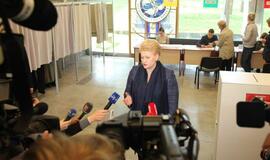 Dalia Grybauskaitė: viskas žmonių valioje