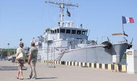 Į Klaipėdą atplaukė Prancūzijos laivas