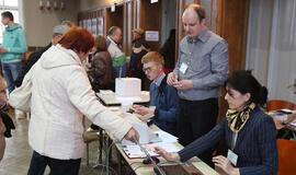 Klaipėdoje rinkimai vyksta sklandžiai