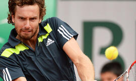 Latvis Ernestas Gulbis iškopė į "French Open" aštuntfinalį