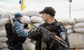 Ukrainoje tęsiama kovinė operacija prieš separatistus