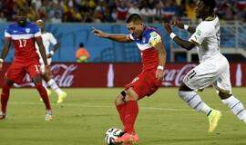 JAV futbolininkai pasaulio čempionate įveikė Ganos komandą