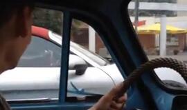 Klaipėdoje - "zaporožiečio" ir "Porche" lenktynės