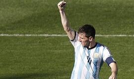 Lionelis Mesis išplėšė  pergalę Argentinai