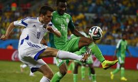 Nigerijos futbolo rinktinė įveikė bosnius 1:0