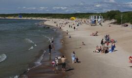 Palangos pajūrį kaitino pirtininkų varžytuvės