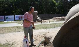 Palangoje - smėlio skulptūrų festivalis