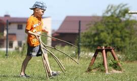 Liaudies žaidimų čempionatas Slengiuose