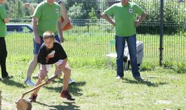 Liaudies žaidimų čempionatas Slengiuose