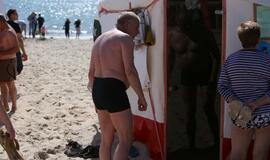 Palangos pajūrį kaitino pirtininkų varžytuvės