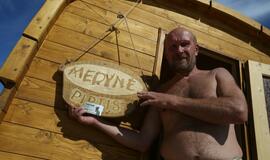 Palangos pajūrį kaitino pirtininkų varžytuvės