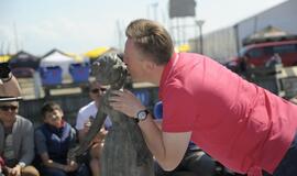 Šiauriniame rage atidengta mergaitės skulptūra