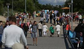 Palangos pajūrį kaitino pirtininkų varžytuvės