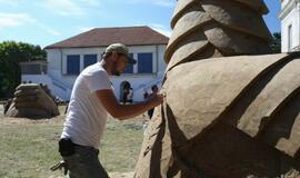 Palangoje - smėlio skulptūrų festivalis