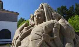 Palangoje - smėlio skulptūrų festivalis