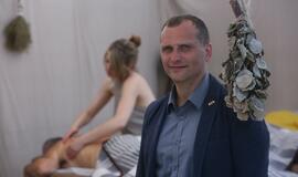 Palangos pajūrį kaitino pirtininkų varžytuvės