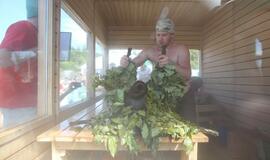 Palangos pajūrį kaitino pirtininkų varžytuvės