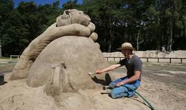 Palangoje - smėlio skulptūrų festivalis