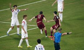 Rusijos ir Pietų Korėjos rinktinės sužaidė lygiosiomis 1-1