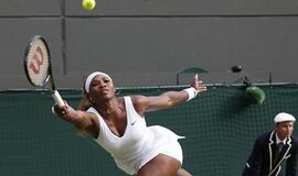 Serena Viljams pralaimėjo trečiajame Vimbldono turnyro rate