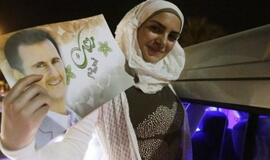 Sirijos prezidento rinkimų "farsą" laimėjo Basharas al Assadas