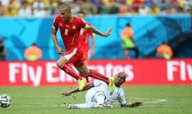 Šveicarijos futbolininkai pateko į pasaulio čempionato aštuntfinalį
