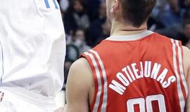 Krepšininkas Donatas Motiejūnas NBA Vasaros lygoje pasiekė dvigubą dviženklį