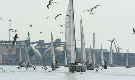 Kuršių marių regatos dalyviams - išbandymai