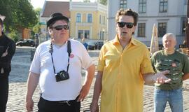 Asociacijos "Seni kibirai" automobiliai Teatro aikštėje