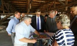 Premjeras apžiūrėjo Klaipėdos istorijos ir kultūros objektus