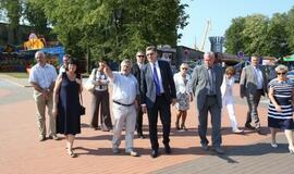 Premjeras apžiūrėjo Klaipėdos istorijos ir kultūros objektus