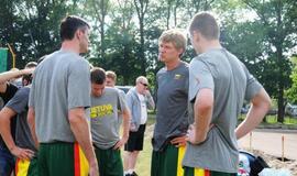 Lietuvos krepšinio rinktinė susirinko į Palangą