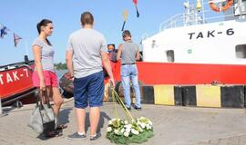 Žuvusių jūroje pagerbimas