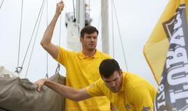 Rinktinės krepšininkai plaukiojo jachtomis