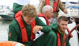 Rinktinės krepšininkai plaukiojo jachtomis