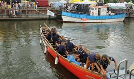 Senovinių laivų paradas