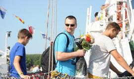 Žuvusių jūroje pagerbimas