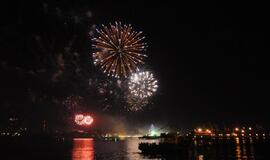 Jūros šventės fejerverkas