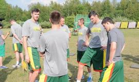 Lietuvos krepšinio rinktinė susirinko į Palangą