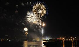 Jūros šventės fejerverkas