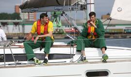 Rinktinės krepšininkai plaukiojo jachtomis