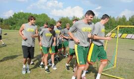 Lietuvos krepšinio rinktinė susirinko į Palangą