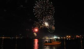 Jūros šventės fejerverkas