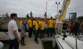 Rinktinės krepšininkai plaukiojo jachtomis