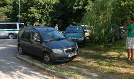 Pradėjęs važiuoti vairuotojas mirė